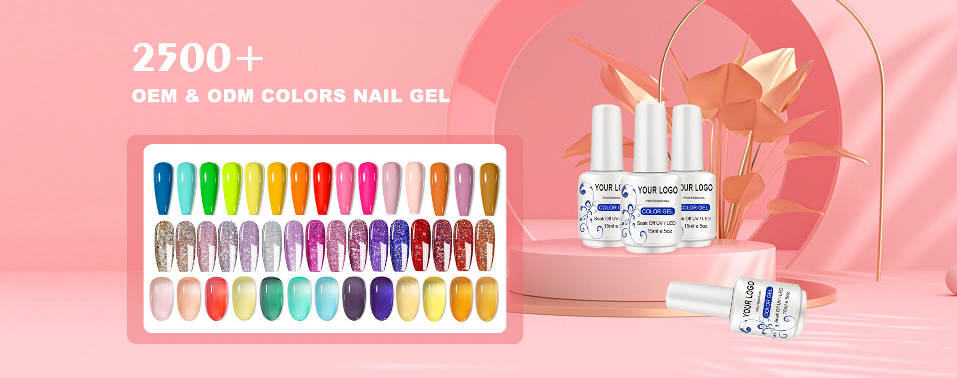 Glitter Gel Polish Producenter