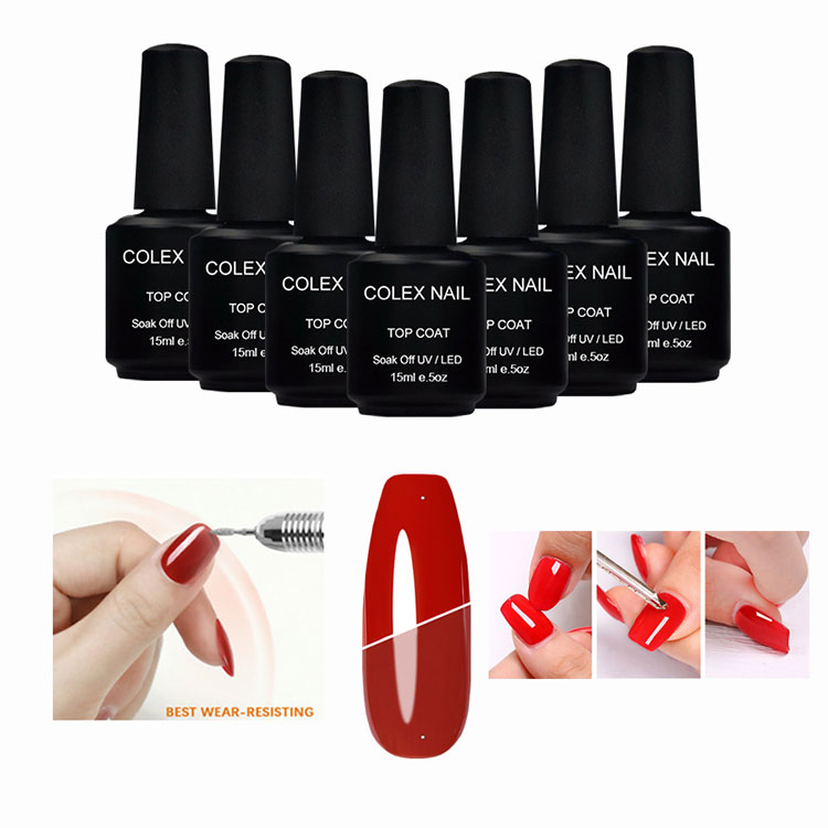 Høj glans anti ridset ingen tørre stål top coat