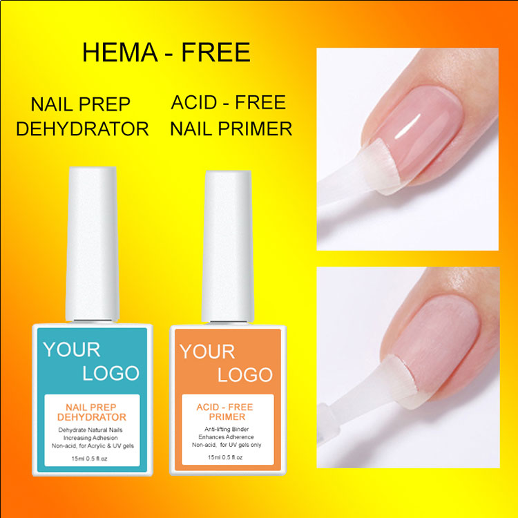Nail Dehydrator og syrefri Nail Primer