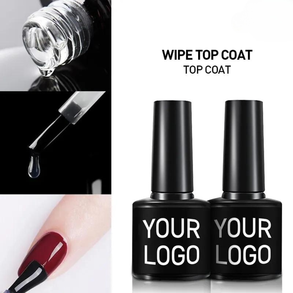 Shine Finish Top Coat og Base Coat til gelpolering