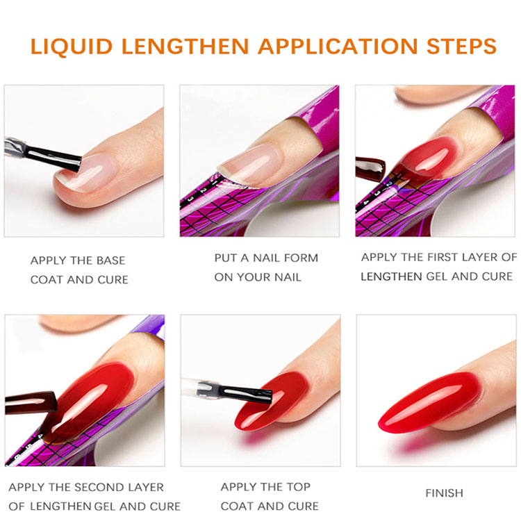 Starry Colours Liner Art Extension Gel Polish